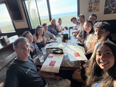 Dinner with the Tse lab, VSS 2026
